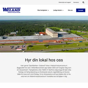 Nya digitala kläder till Weland Industricentrum